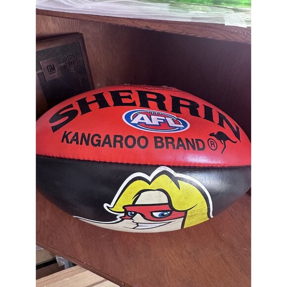 Sherrin Ruby Football Kangaroo Brand - St. K.F.C Kilda Saints - Picture 9 of 9